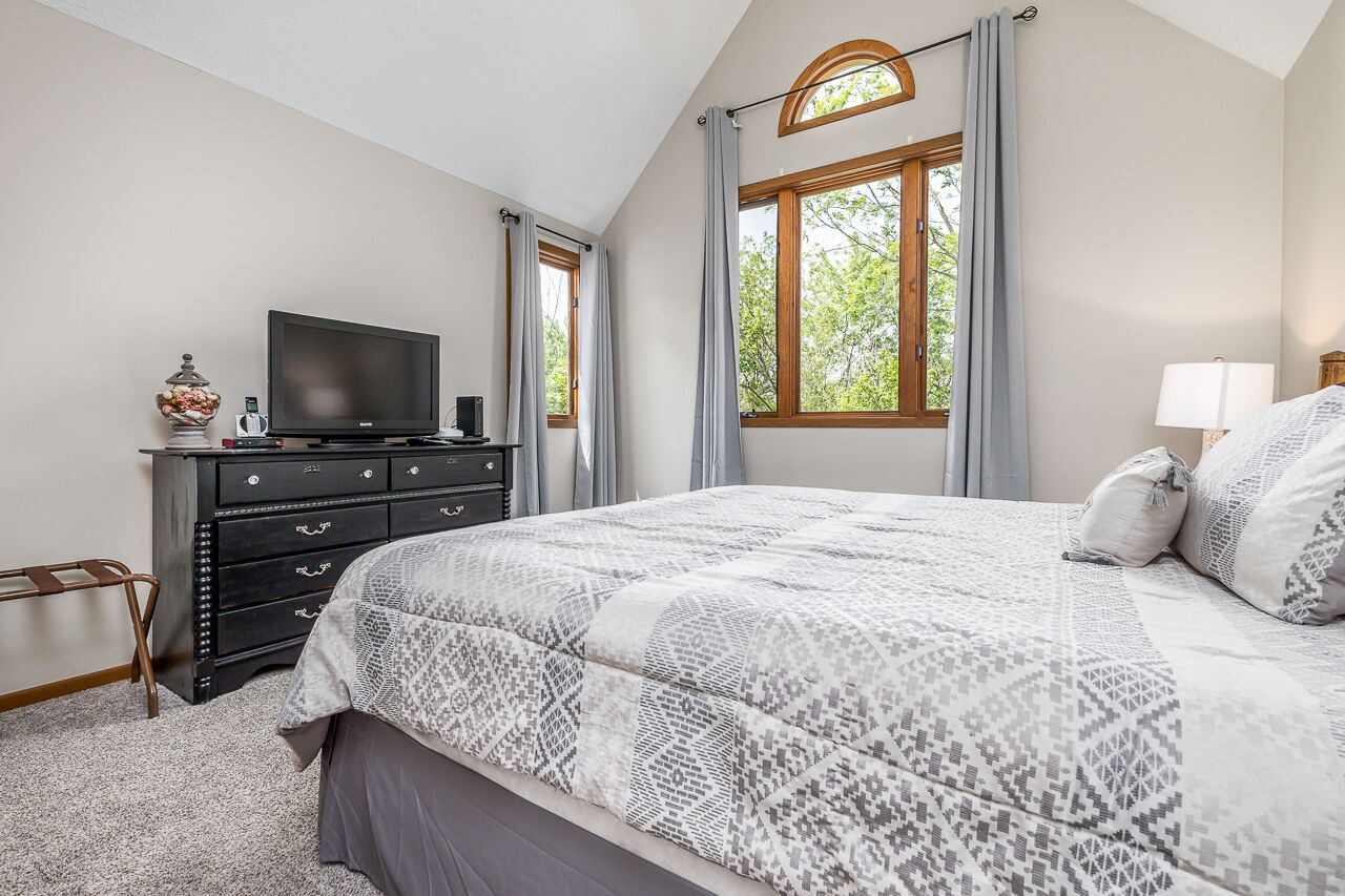 2 bedrooms, iron/ironing board, travel crib, WiFi