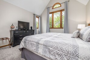 2 bedrooms, iron/ironing board, travel crib, WiFi