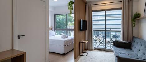 Comfort Apartment | 1 bedroom, iron/ironing board, free WiFi, bed sheets