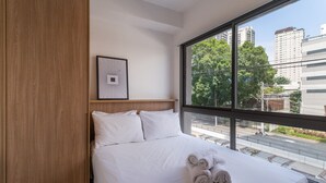 舒適公寓 | 1 間臥室、熨斗/熨衣板、免費無線上網、床單