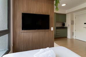Comfort Apartment | 1 bedroom, iron/ironing board, free WiFi, bed sheets - Nex One 204 (São Paulo)