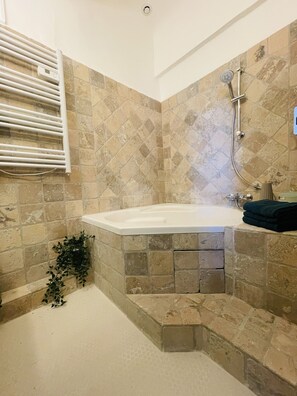 Towels, soap