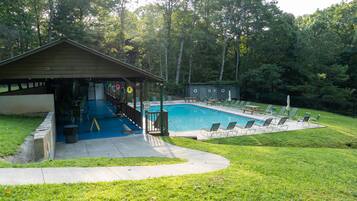 Indoor pool, outdoor pool