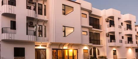 Facciata della struttura