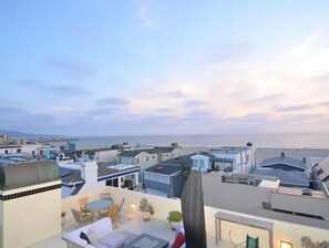 Stunning beach views from this residential area.
