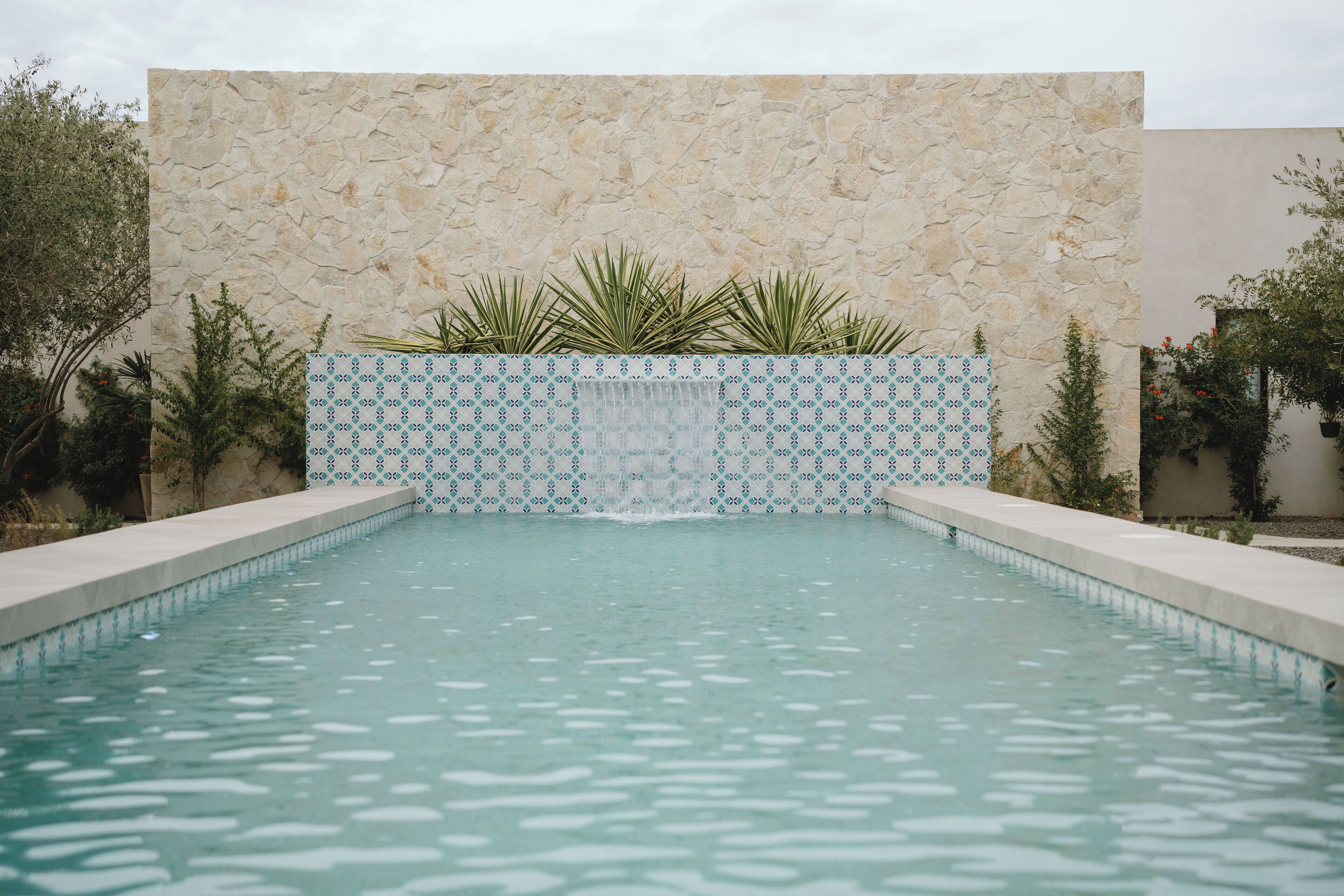 Alberca al aire libre 