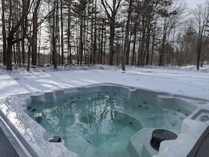 Bain à remous extérieur