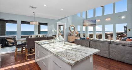 Beachfront | Hot Tub | Game Room | 5 bedrooms