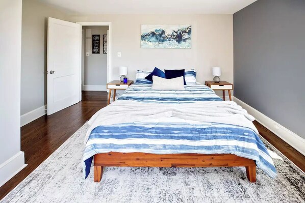 4 quartos, ferros/tábuas de passar roupa, Wi-Fi, roupa de cama