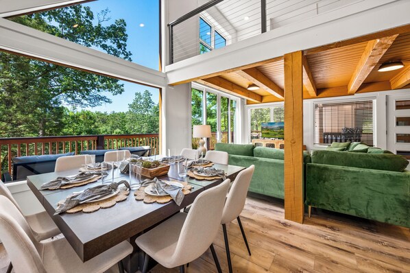 Dining - Indoor Pool l Hot Tub l Mountain Escape  (Sevierville)