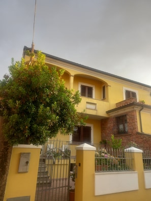 Façade de l’hébergement