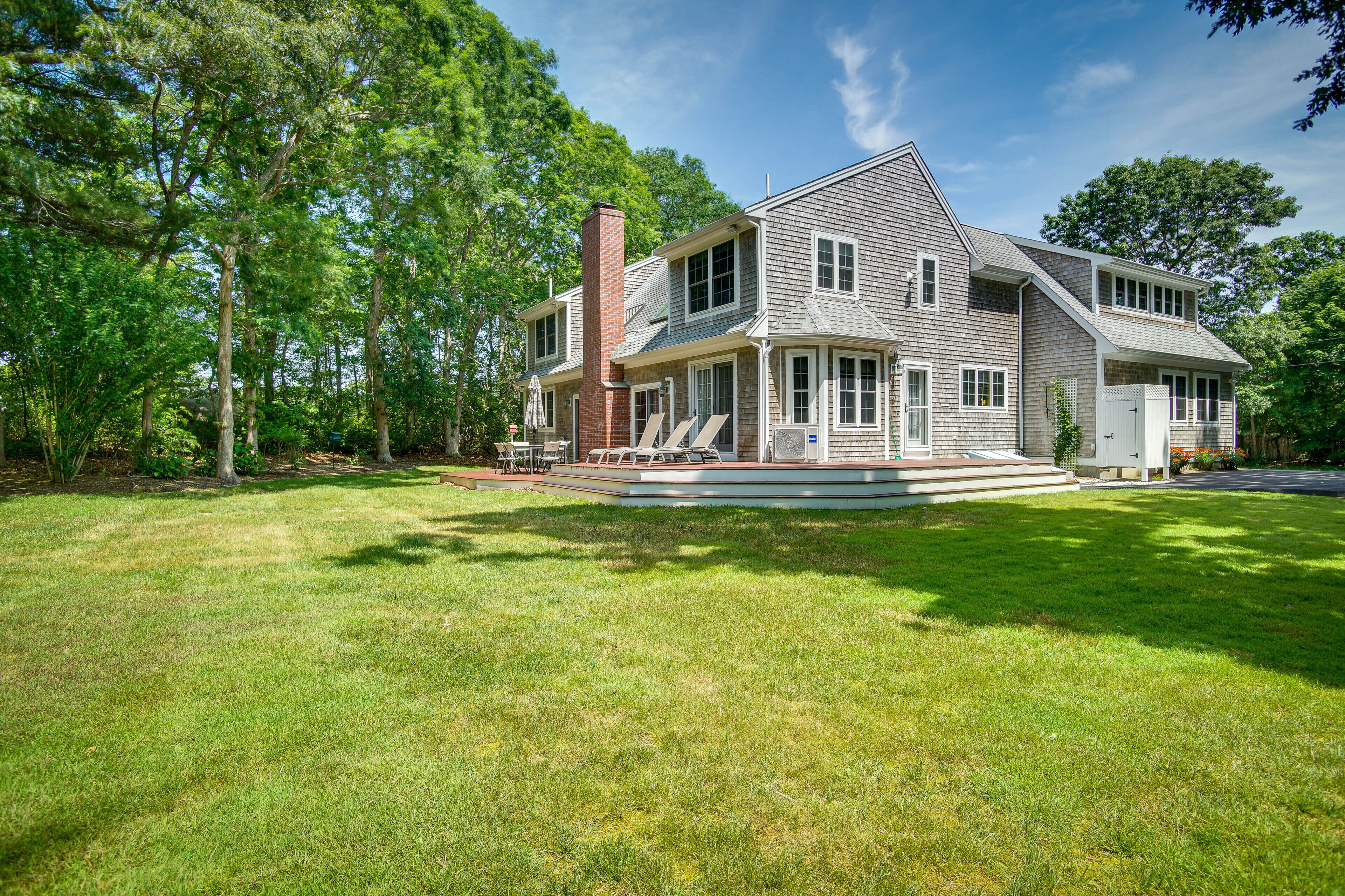 Stunning Falmouth Home w/ Deck: Half Mi to Beach
