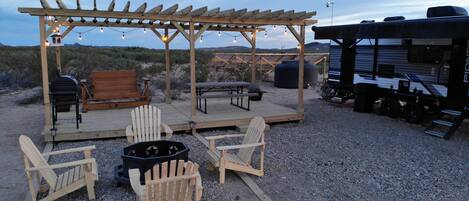 Enceinte de l’hébergement