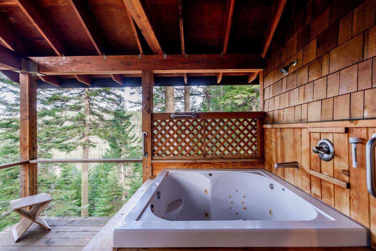 Bain à remous intérieur