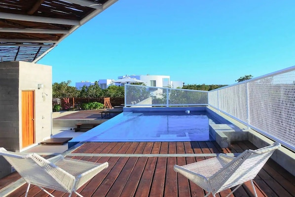 Pool - 3 Bedroom Apartment with Amazing Design and a Stunning Hammock
(Tulum)