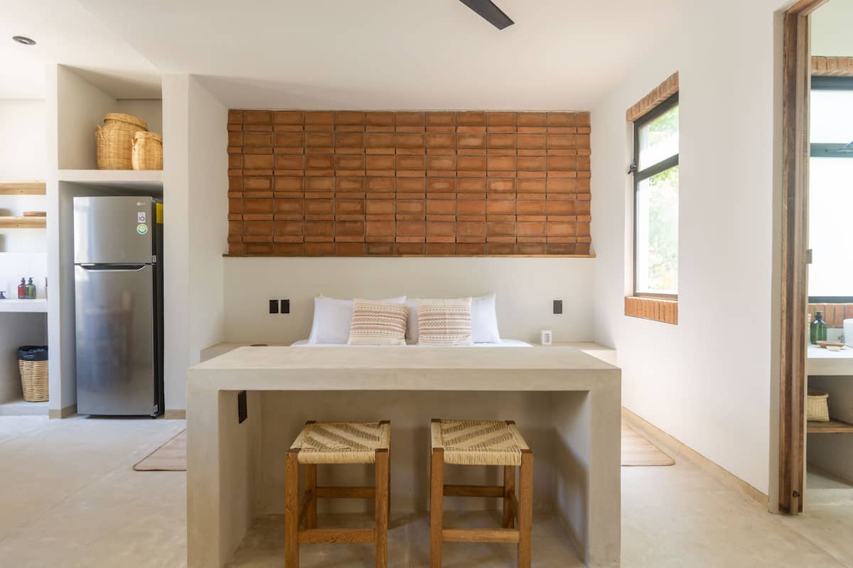 Departamento Premium | 1 habitación, caja de seguridad en la habitación y escritorio 