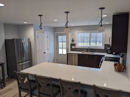 Spacious home <1 mile from Crystal Mountain & Betsie River - Pet Friendly! 