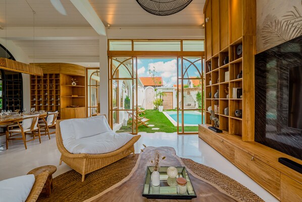 Living area - Villa Kanopi (Kerobokan)