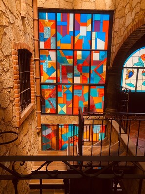 Staircase - Hotel Santa Irene (San Pedro Cholula)