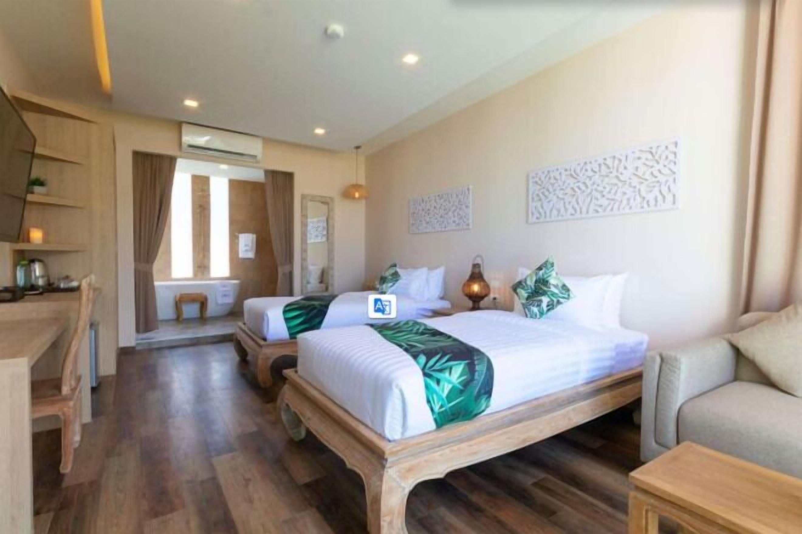 Mini-bar avec articles gratuits, coffres-forts dans les chambres