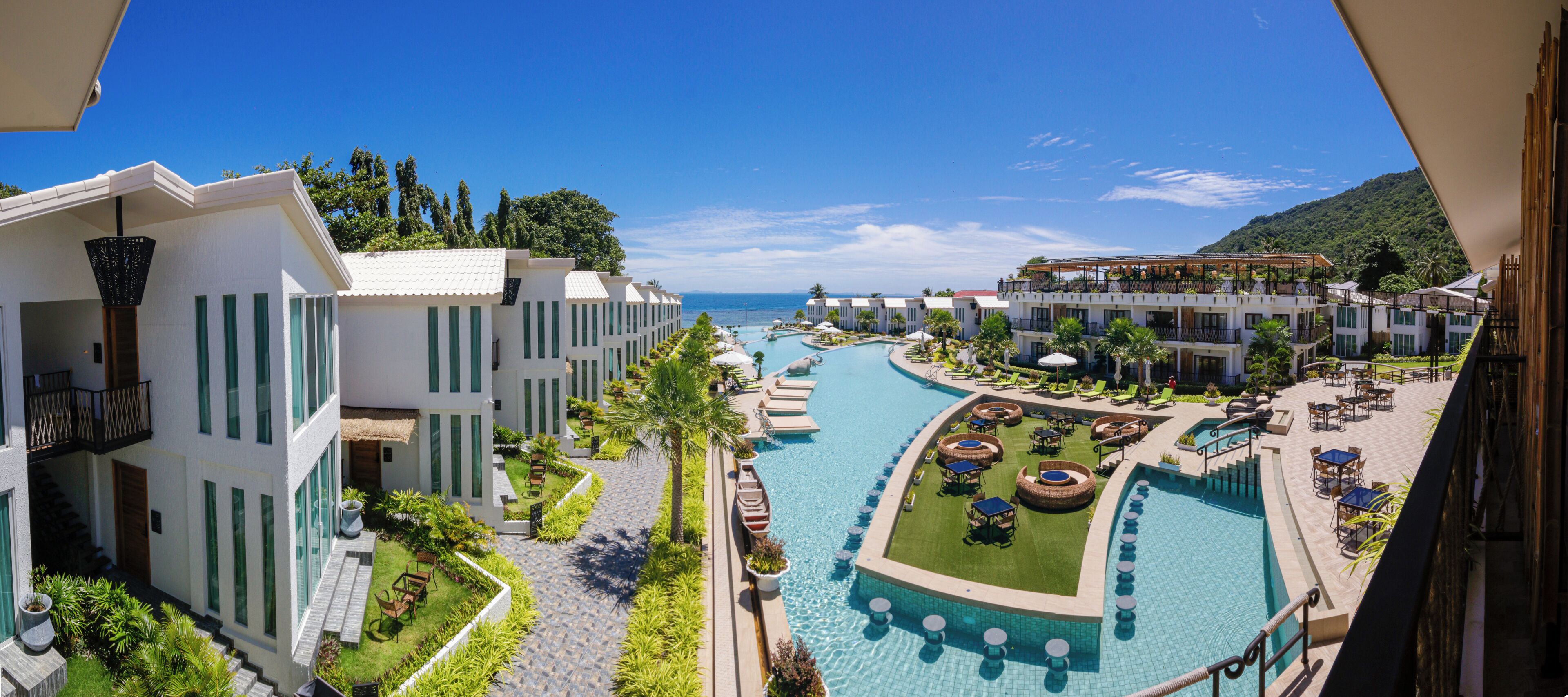 Voorkant van accommodatie