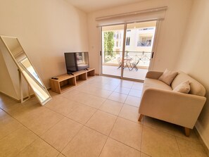 Comfort Apartment | Living area | LCD TV - Heaven in Yair's MPV Apartment (Mazotos)
