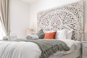 3 slaapkamers, een kluis op de kamer, een strijkplank/strijkijzer