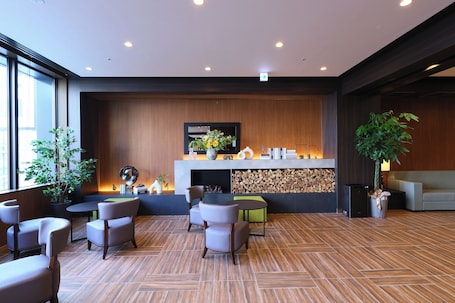 Reception. Dormy Inn Aomori Natural Hot Spring