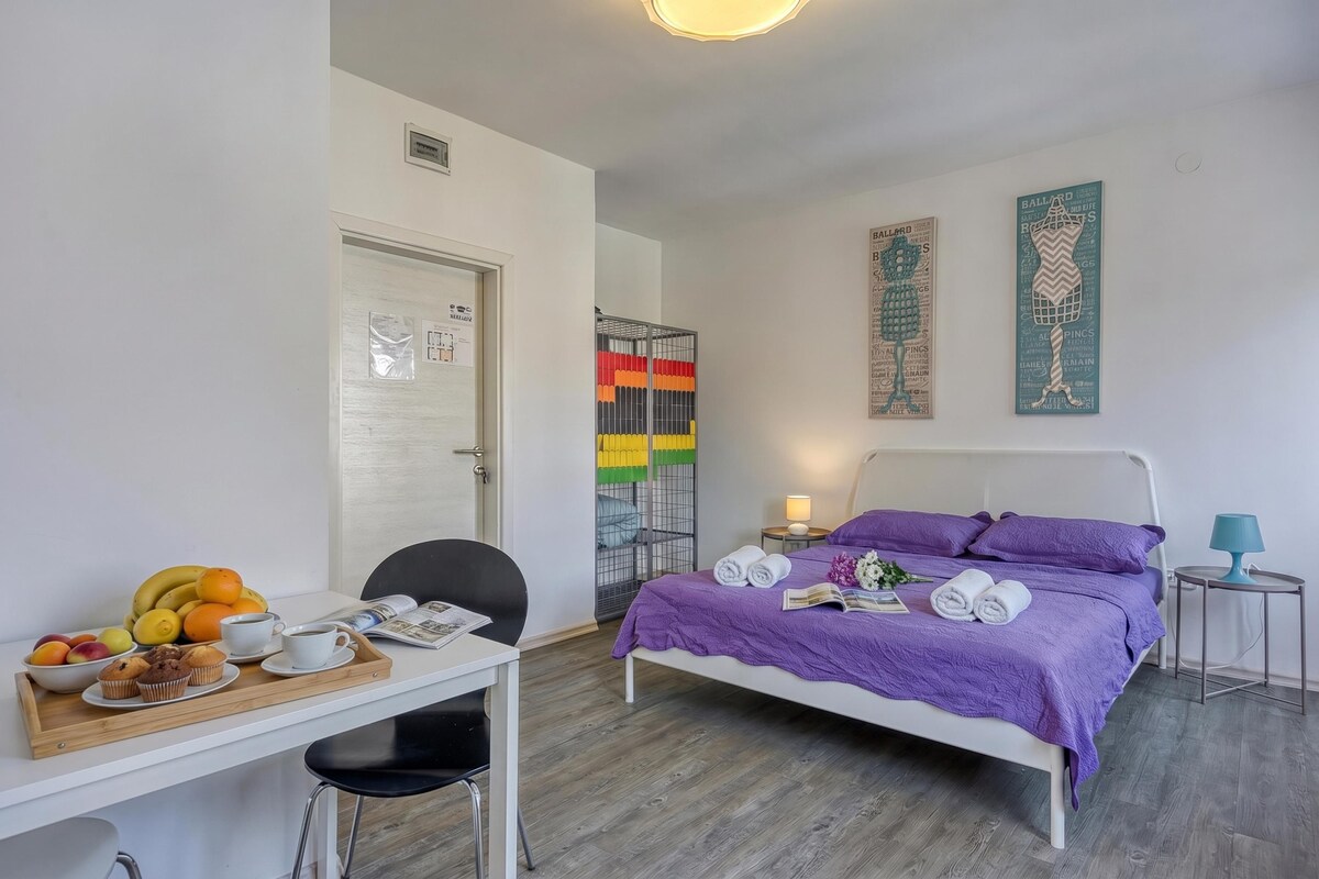 Familiestudio, mikrobølgeovn (Starfish Studio Apartment)