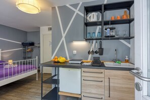 Private kitchenette - Blue Studio Apartment (Mali Losinj)