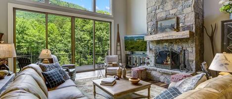 تلفزيون، مدفأة