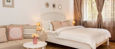 1 Schlafzimmer, Bügeleisen/Bügelbrett, kostenloses WLAN, Bettwäsche