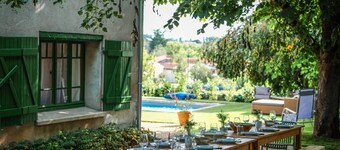 L'Hacienda Occitane- Heated pool- air conditioning