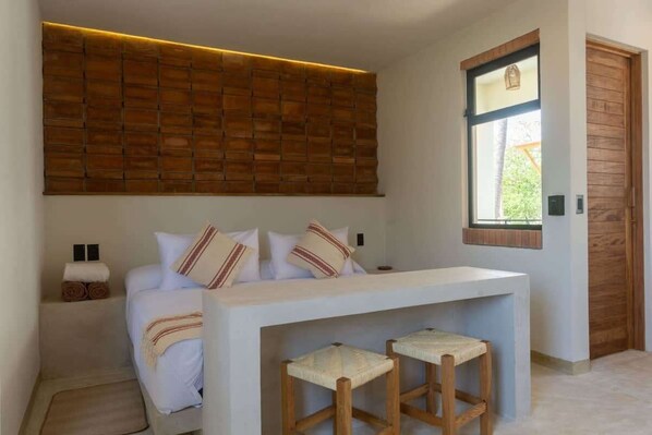 1 chambre, bureau, Wi-Fi, literie fournie