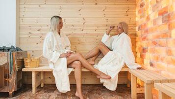 Turkish bath/hammam, body treatments, facials, manicures and pedicures