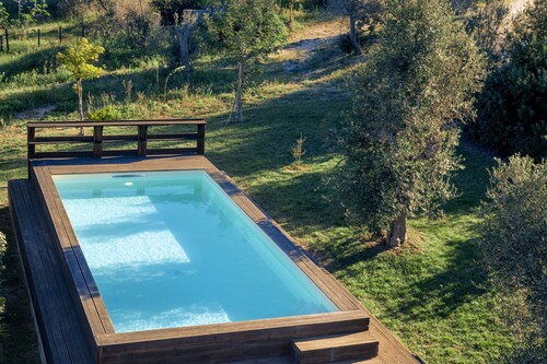 Villa "Casa Romantica" with Shared Pool, 2 Private Terraces & Wi-Fi