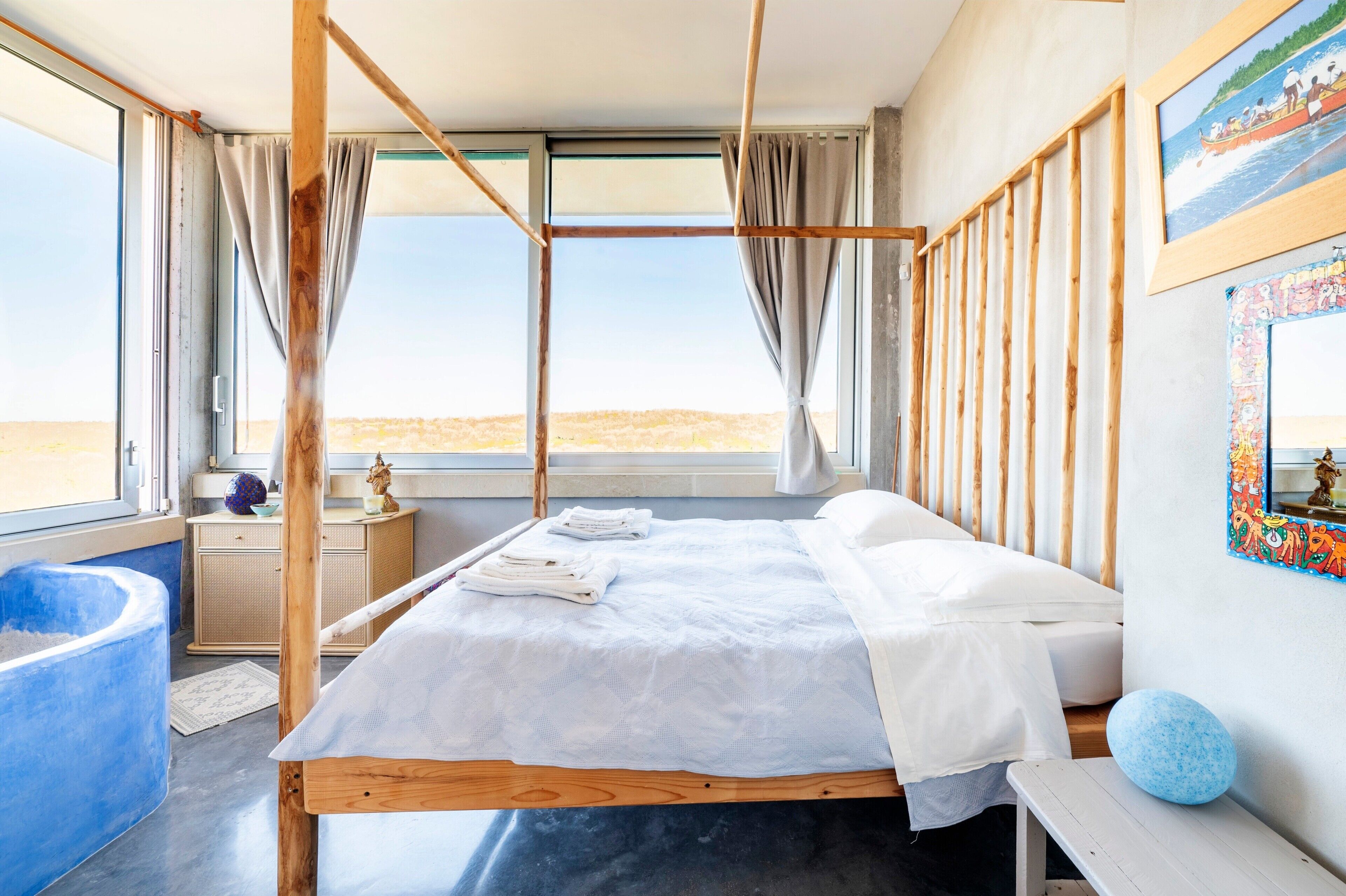 1 soverom, strykejern/-brett, wi-fi (inkludert) og sengetøy