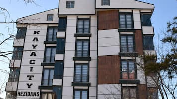 Majoituspaikan julkisivu