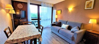 Bright 40m² apartment, 2 south balconies, Autrans, 4 pers, parking included