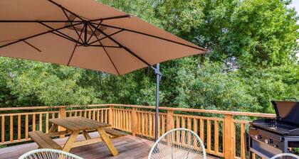 Maison de Vacances RĂ©novĂ©e sur l'Ăle Fluviale de Chalonnes, Terrasse, BBQ, PrĂȘt de VĂ©los