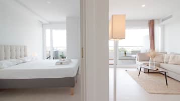 1 Schlafzimmer, kostenloses WLAN, Bettwäsche, Rollstuhlgeeignet