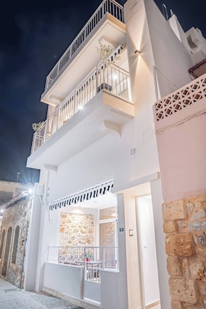 Enjoy a modern retreat with a balcony offering a peaceful outdoor space.