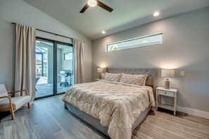 4 bedrooms, iron/ironing board, free WiFi, bed sheets