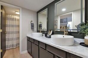 Shower, hair dryer