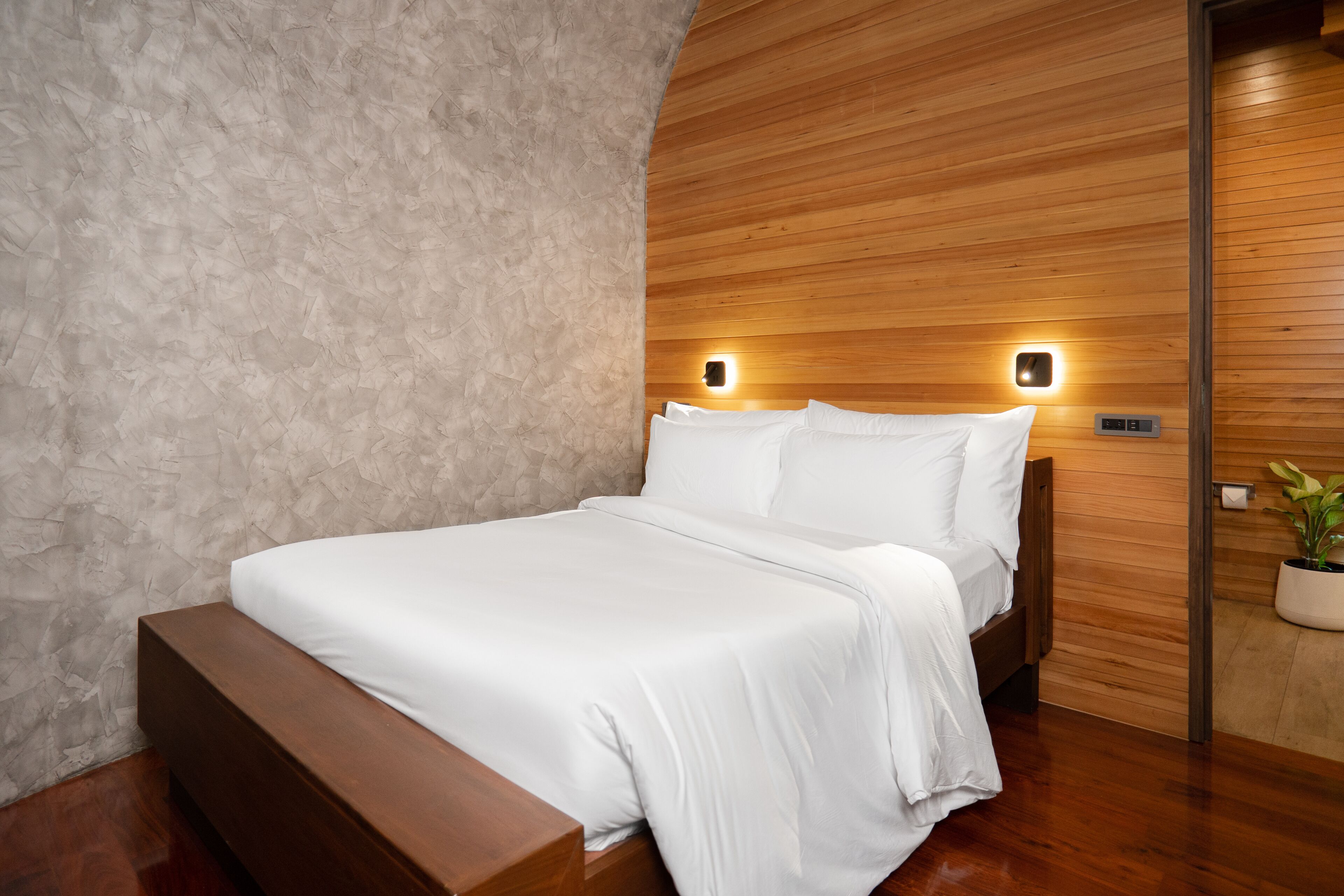 2-Bed Room Pool Villa Mountain | Tempur-Pedic 床墊、迷你吧贈品、房內夾萬、遮光窗簾/窗簾