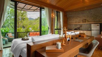 Deluxe Villa (Twins Bed) | Tempur-Pedic beds, free minibar, in-room safe, blackout drapes