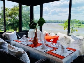 Presidential Room, 1 Bedroom, Pool Access, Canal View | Beach/ocean view - La Villa des Fées (Douala)