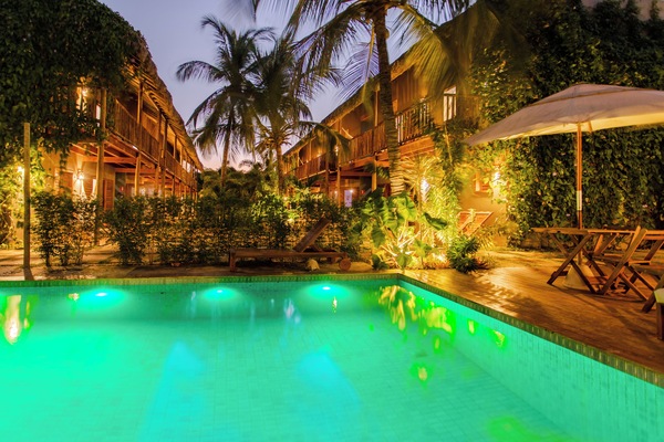 Fachada da propriedade