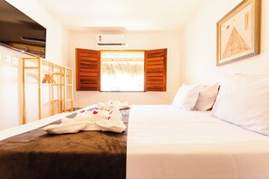 Departamento de lujo, 1 habitación, cocineta | 1 habitación, wifi gratis y ropa de cama