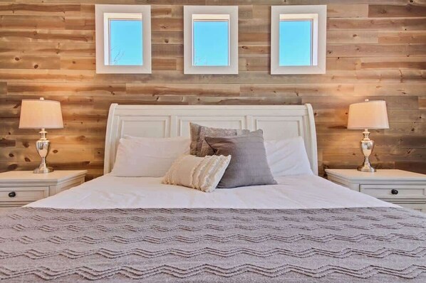 4 bedrooms, iron/ironing board, travel cot, WiFi